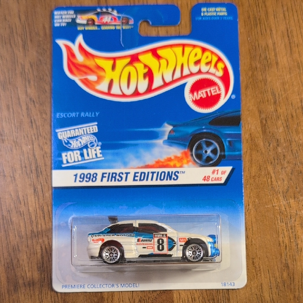 Hot Wheels 1998 First Editions Escort Rally